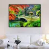 Pintura de diamante DIY paisaje pedrería punto de cruz pintura decorativa diamante completo transfronterizo exclusivo para venta directa de fábrica