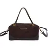 Bolsa de mão estilosa retrô na cor marrom Maillard para mulheres, nova coleção outono/inverno 2026, versátil bolsa transversal e bolsa tote