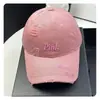 Boné de Baseball Americano com Aba Curva, Macio e Desgastado, com Letras, para Homens e Mulheres, Marca da Moda, que Faz o Rosto Parecer Menor, Chapéu Bordado