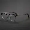 Armazones de Titanio Ultraligeros para Lentes para Negocios, Armazones de Titanio Unisex Poligonales 41