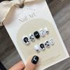 801 -- 900 colección de uñas postizas hechas a mano para usar manicura uñas postizas producto terminado Nuevo Largo Corto mayoreo