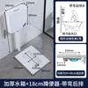 Guangdong Modelo Delgado con Curva 20cm 18cm Sin Curva 15cm 13cm Tipo Sifón Tubería Grande Inodoro de Sentadilla Venta al por Mayor
