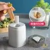 Porta-Palitos Tipo Pressão com Design Criativo Automático Pop-Up, Recipiente Personalizado para Palitos de Dente Estilo Nórdico Ins para Restaurante, Pote de Palitos para Casa