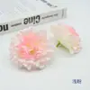 Flores de Clavel de Simulación Tamaño Grande Paquete de Materiales Hechos a Mano DIY Cabezas de Flor Broche Hecho a Mano Adorno para el Cabello Corona de Flores Flores de Seda