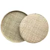 Accesorios Decorativos: Hojas de Té Grandes para Secar, Placa de Bambú, Tamiz Tejido de Bambú, Recogedor de Polvo para Baile, Redondo para Pintura No Poroso, En Stock