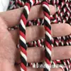 Cuerda de Algodón Trenzada Redonda Sólida de 6 mm, Tres Colores, Trenza de Tres Hilos, Cuerda Trenzada, Ropa, Accesorios Textiles para el Hogar, Cuerda de Algodón Trenzada