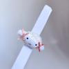 Pulseira Snap Circle de Pelúcia Desenho Animado Infantil Fofa Sanrio para Namorada Animal de Pelúcia Bate-bate Círculo Criativo Japonês e Coreano Presente