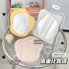 Creativo Nuevo Simple Forma Irregular Espejo de Maquillaje DIY Espejo de Mano de Escritorio Portátil de Escritorio Espejo Nube
