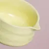 Conjunto de duas peças de conjunto de chá matcha estilo japonês tigela de cerâmica para matcha cor de grão de matcha natural caixa de presente cerimônia do chá
