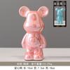 Venda por atacado violento urso ornamentos de cerâmica cofrinho sala de estar varanda armário de TV armário de vinho decorações casa presentes de aquecimento da casa