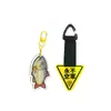 Accesorios de Colgante para Llavero de Acrílico para Entusiastas de la Pesca y Equipo de Pesca con Señuelo