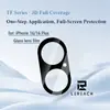 Película protetora de vidro temperado aplicável para IPhone 16/16 Plus Cabine livre de poeira com alta transmissão de luz LeReach