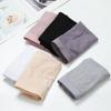 Ropa interior de algodón de color sólido para mujer, simple para estudiante, alta elasticidad, cómoda, transpirable, levanta glúteos, calzones de talla grande de talle medio