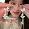 ¡Brillan los Clips para Orejas sin Perforación! Pendientes Largos de Línea con Forma de Rombo de Gama Alta, Nuevo Modelo 2026, Pendientes Estilo Fiesta de Noche para Mujer