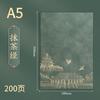 Set de Regalo de Caja para Cuaderno A5 de Negocios con Logo Personalizado, Productos Culturales y Creativos para Maestros, Estilo Chino, Bloc de Notas de Estilo Antiguo, Libro de Registro, Planificador