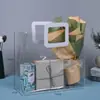 Bolsa de compras PVC laser cor mágica Bolsa transparente TPU bolsa de presente bolsa de gelatina fashion bolsa laser à prova d'água personalizada