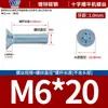 Tornillos para Máquina de Cabeza Avellanada Phillips de Color Blanco Zinc Galvanizado Tornillo para Máquina de Cabeza Plana Phillips Tornillo M2-M8