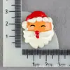 Material Sino Resina Acessórios Cola Branca Capa de Celular Papai Noel Árvore de Natal Boneco de Neve DIY Acessórios de Cabelo Adorno de Cabeça