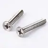 Tornillos de Acero Inoxidable 304 de Cabeza Avellanada Cruzada Tornillos y Pernos de Cabeza Plana Gb819 Accesorios de Ferretería al por Mayor M3M4M5