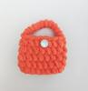 Bolsa de Lana Tejida a Crochet para Auriculares Tono Agitador Caja Ciega Placa de Luz en Vivo Cubierta de Felpa en Blanco para Auriculares Cero