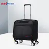 Nova mala de viagem suíça 18 polegadas viagem de negócios bagagem de mão resistente ao desgaste à prova d'água roda universal mala de viagem