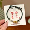 Pulsera de Estilo Étnico del Festival del Bote del Dragón con un Toque de Lujo, Pulsera de Hilo Chino de Cinco Colores, Pulsera Artesanal de Nicho Estilo Tíbet al por Mayor