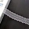 Renda com fita vazada, acessórios para vestuário, tecido de renda a pronta entrega para amarrar flores, acessórios de cabelo de poliéster feitos à mão para DIY