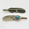 Acessórios de casaco masculino retrô garra de pássaro pena personalidade usar acessórios de casal masculino e feminino Acessórios Pingente de Pena