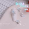 Net Red con joyería para uñas con diseño de estrella de mar, taladro moca, taladro de aleación k9 con perla, accesorios para uñas de mano al por mayor