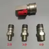 Conectores Grandes, Medianos y Pequeños para Pistolas de Aire, Tubos de Alambre de Acero, Mangueras de Aire, Tuberías de Alta Presión, Pistolas de Aire Grandes, Conectores para Herramientas Neumáticas con Válvulas