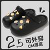 Zapatos Perforados Antideslizantes para Mujer, Nuevo Estilo de Verano para Uso en Exteriores e Interiores, Zapatos de Playa Transpirables, Sandalias de Punta Cerrada para Hombre, Diseño Hueco al por Mayor