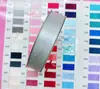 Cinta de lunares de 25 mm para envolver regalos, atar pasteles, materiales para accesorios de cabello DIY, poliéster, en stock, venta al por mayor, múltiples colores