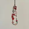 Funda para Teléfono de Chica Gato Gatito Hongo Lanyard Cámara CCD Álbum de Tarjetas Guben Colgante Cuentas Manualidades DIY