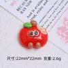 Oso Manzana Lindo Dibujo Animado Hecho a Mano DIY Accesorios para Joyería Hebilla de Zapato con Agujero Paquete de Materiales Pegamento Cremoso Resina Accesorios Pequeños