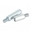 Columna de conexión de soporte de espárrago hexagonal de una cabeza, columna de posicionamiento roscada interna y externa, columna de aislamiento, sujetador galvanizado M5/M6, totalmente roscado