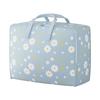 Bolsa de almacenamiento de ropa Daisy no tejida, bolsa de mudanza, bolsa de almacenamiento de colchas, bolsa de almacenamiento de acabado de tela para viajes y el hogar