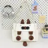 Bolso cruzado para mujer, Bolso de hombro de estilo coreano con caricaturas, Gran capacidad, Moderno, para niñas y estudiantes, Para llevar libros, Bolso de mano, Tendencia