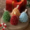 Molde de Silicona para Velas de Piña DIY Adornos Colgantes de Árbol de Navidad Decoración de Luz Nocturna de Resina Adornos de Yeso para Aromaterapia Transfronterizo