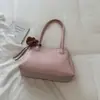 Bolso de mano informal para el día a día 2026 Otoño Temprano Nuevo de Moda Gran Capacidad Alto Valor Color Sólido Moderno Bolso de Hombro para Debajo del Brazo