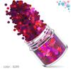 Dark Red Laser Set Cross-Border 12 cores Mixed Nail Art Sequins Espumante em pó Nail Art Jewelry Drill Nail Sticker