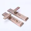 330*70 panel manija cerradura antirrobo puerta antideslizante Manija universal cerradura de puerta de acero inoxidable para el hogar