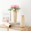 Jarrón de Cerámica Estilo Retro Wabi-Sabi Shumen Adornos Decorativos Zen Sala de Estar Entrada Mesa de Comedor Arreglo Floral