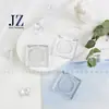 Quadrado de Pedidos Jinze Estilo com Pregas nas Costas Paleta de Sombras Mini Monocromática Embalagem de Caixa Plástica Vazia