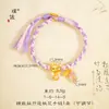 Puzuo 2025 Coleção Popular de Pulseiras Prontas: Dragão e Fênix Banhados a Ouro, Cuia, Moedas dos Cinco Imperadores, Cadeado de Ouro Quebrado, Pulseira e Colar para Mulheres