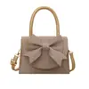 Bolso de Mano Estilo Dulce con Lazo al por Mayor para Mujer, Nuevo Bolso de Hombro de Lujo Ligero Otoño 2025, Bolso Cruzado para el Trabajo