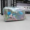 Ins Nuevo Producto Bolsa de Cosméticos de Arena Movediza de Gran Capacidad Corazón Girly Estuche para Lápices de Estudiante Bolsa de Tocador de Viaje Billetera para Monedas