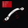 Puxador tubular redondo de aço inoxidável simples montado em superfície tábua de corte tábua de picar porta e janela de vapor tubo redondo oco pequeno puxador em forma de arco