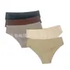 Aliexpress se especializa en Bragas Populares de Color Sólido Cómodas Transfronterizas, Ropa Interior Fina Transpirable de Seda Hielo para Mujer de Exportación Europea y Americana