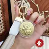 Llavero de Oro Puro 999 Más Vendido Colgante Creativo de Moda Accesorio para Teléfono al por Mayor