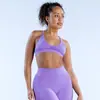 Novo Colete de Fitness Yoga para Mulheres com Costas Bonitas, Alças Finas, Roupa Íntima de Secagem Rápida, Sutiã Esportivo à Prova de Impacto e Anti-Queda com Bojos